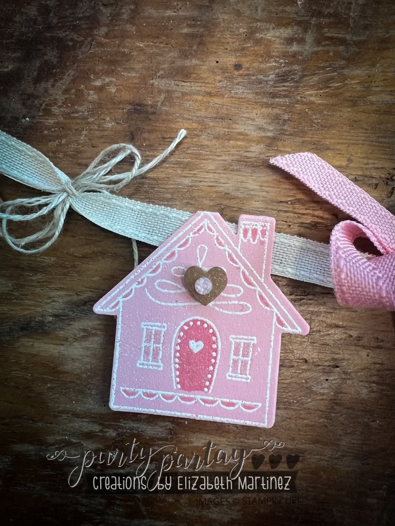 glittered and accessorized pretty in pink humble home house