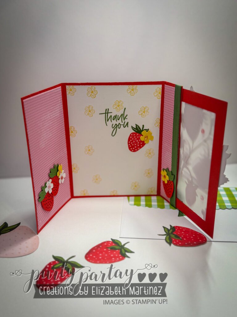 Inside of the peakabook card