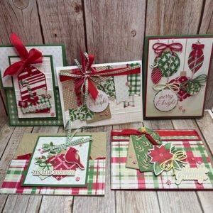 Christmas Tags & More – 10 Card Tutorial Collection