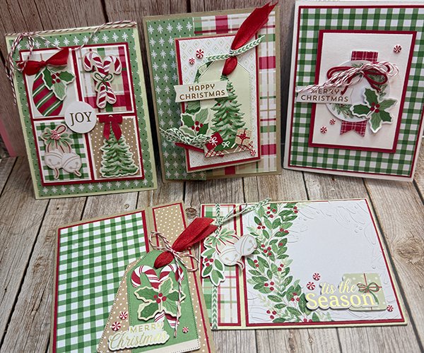 Christmas Tags & More – 10 Card Tutorial Collection - Image 2