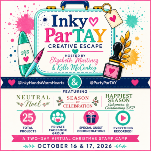 Inky ParTAY Creative Escape | Virtual Christmas Stamp Camp